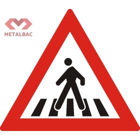 Presemnalizare trecere pentru pietoni, A22