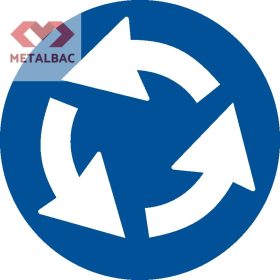 Intersectie cu sens giratoriu, D7