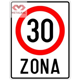 Zonă cu viteză limitată la 30 km/h, C44