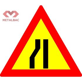 Drum ingustat pe partea stanga/dreapta, U2, U3